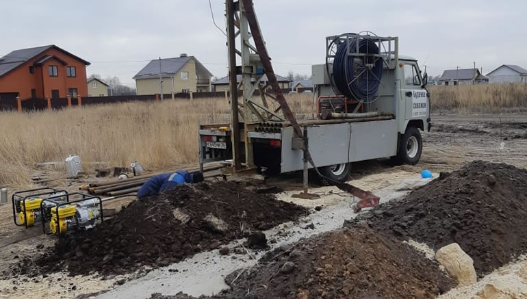 Бурение скважин в Воронежской обл.